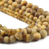 Tiger's Eye Natural Stone Round Beads 4/6/8/10/12MM