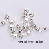 200pc 4mm/5mm Glass Crystal Rhinestone Strass Claw Drop Pendant DIY