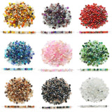 Mixed Glass Rondelle Beads Crystal Loose Beads for Jewelry Making DIY
