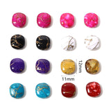 100 Acrylic Beads Square Drawbench Loose Beads DIY Jewelry Findings