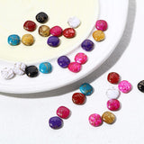 100 Acrylic Beads Square Drawbench Loose Beads DIY Jewelry Findings