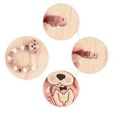 5pcs/10pcs Puppy Silicone Beads for Baby Pacifier Chain DIY