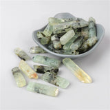 High Prehnite Stone Beads Top Drilled Polishing Pendants Beads