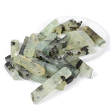 High Prehnite Stone Beads Top Drilled Polishing Pendants Beads