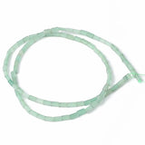 Green Aventurine Tiger Eye Jade Tube Bead Jewelry Making DIY
