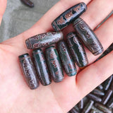 1pc 30mm Tibetan Dzi Agate Beads for Bracelet Reiki Healing