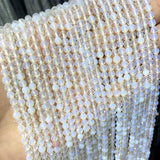 2 3 4mm Natural Opal Gem Spacer Stone Beads for Jewelry Making DIY