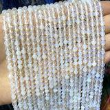 2 3 4mm Natural Opal Gem Spacer Stone Beads for Jewelry Making DIY