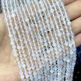 2 3 4mm Natural Opal Gem Spacer Stone Beads for Jewelry Making DIY