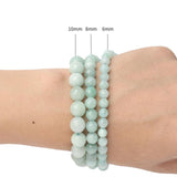 Green Burmese Jade Stone Round Spacer Beads DIY Jewelry Making 15''