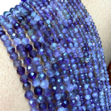 Natural Amethysts Faceted Round Beads 2MM 3MM 4MM