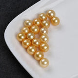 8-9mm Round Freshwater Loose Pearl Beads No Hole DIY Accessories