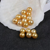 8-9mm Round Freshwater Loose Pearl Beads No Hole DIY Accessories