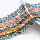 20Pcs 10x12mm Twist Shape Crystal Glass Beads for Jewelry Making