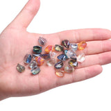20Pcs 10x12mm Twist Shape Crystal Glass Beads for Jewelry Making