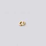 5PCS Stainless Steel Letter Beads for DIY Bracelets