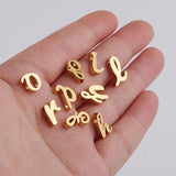 5PCS Stainless Steel Letter Beads for DIY Bracelets