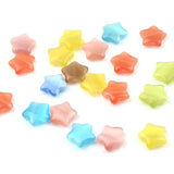Mixed Star Natural Stone Cat Eye Beads for DIY Jewelry Making