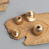 50pcs Brass Metal Spacer Beads for DIY Jewelry Making