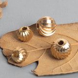 50pcs Brass Metal Spacer Beads for DIY Jewelry Making