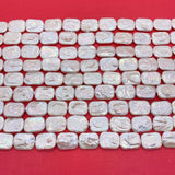 Natural Freshwater Pearl Rectangular Baroque Loose Beads