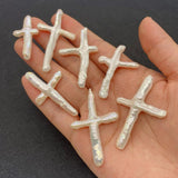 Natural Freshwater Baroque Pearl Beads Charms for DIY Jewelry