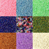 Multicolor Czech Glass Seed Spacer Beads for DIY Kids Bracelet