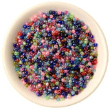 Multicolor Czech Glass Seed Spacer Beads for DIY Kids Bracelet