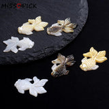 1Pcs Shell Fish Charms Pendants Natural Mother Of Pearl Beads