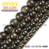 Bronzite Stone Beads Natural Ore Round Loose Beads 6/8/10/12MM