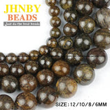 Bronzite Stone Beads Natural Ore Round Loose Beads 6/8/10/12MM