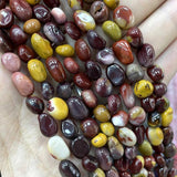 Mookaite Jasper Loose Spacer Beads for Jewelry Making DIY