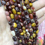 Mookaite Jasper Loose Spacer Beads for Jewelry Making DIY