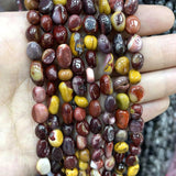 Mookaite Jasper Loose Spacer Beads for Jewelry Making DIY
