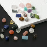 Faceted Natural Stone Cylinder Beads for Jewelry Making