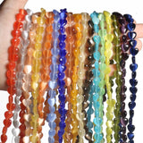 8x8mm Cat Eye Love Heart Moonstone Beads 15''
