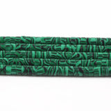 4x2mm Green Malachite Round Spacer Beads for Jewelry Making