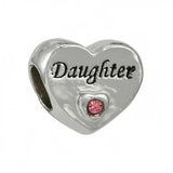 10Pcs Silver Heart Charms for Bracelets Necklaces DIY Jewelry Making