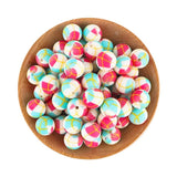 10Pcs 15MM Leopard Silicone Beads Baby Food Nursing DIY Pacifier Accessory