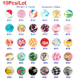 10Pcs 15MM Leopard Silicone Beads Baby Food Nursing DIY Pacifier Accessory