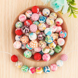 10Pcs 15MM Leopard Silicone Beads Baby Food Nursing DIY Pacifier Accessory