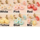 8mm Daisy Flower Shell Beads for DIY Bracelet Making