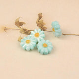 8mm Daisy Flower Shell Beads for DIY Bracelet Making