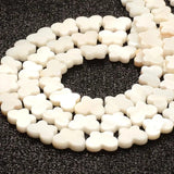 Freshwater Shell Butterfly Spacer Beads for Jewelry Making