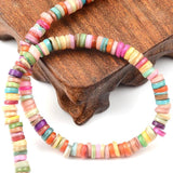 6mm Natural Shell Spacer Beads for Jewelry Making Bracelets Necklace