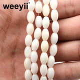6x9mm Natural Shell Beads Spacer for Jewelry DIY