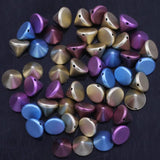 100Pcs Rivets Spike Studs Garment Spacer Beads Cone Mixed For Crafts DIY Clothes