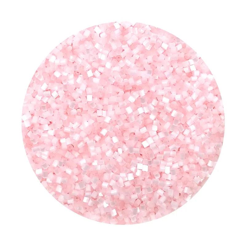 850pcs 2mm Czech Cat's eye Tube Beads DIY Bracelet Necklace Seed Beads