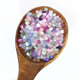 850pcs 2mm Czech Cat's eye Tube Beads DIY Bracelet Necklace Seed Beads