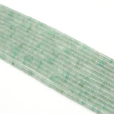 Flat Round Natural Stone Beads for Jewelry Making